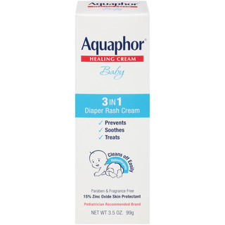 Aquaphor® Healing Cream Baby 3 in 1 Diaper Rash Cream