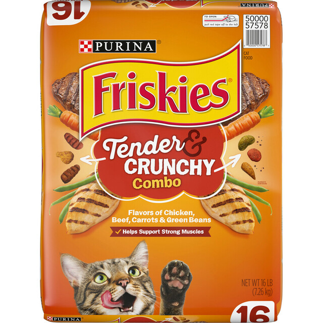 Friskies® Tender & Crunchy Combo Dry Cat Food