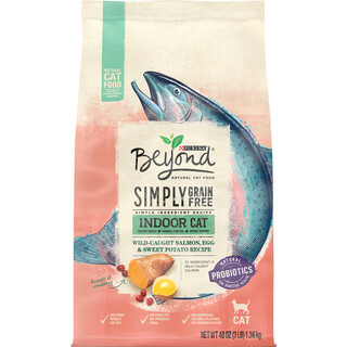 Purina® Beyond® Simply Indoor Salmon, Egg & Sweet Potato Natural Dry Cat Food