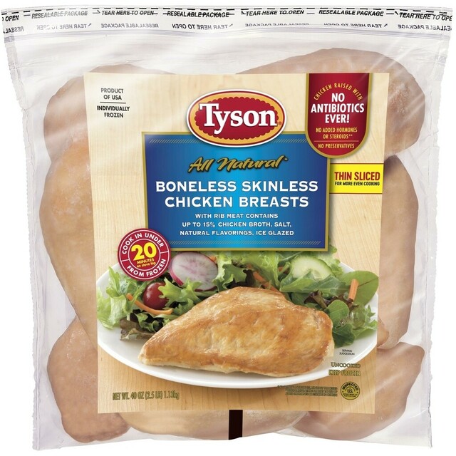 Tyson® Boneless Skinless Chicken Breasts