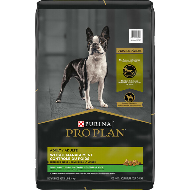 Purina® Pro Plan® Weight Management Small Breed Dry Dog Food