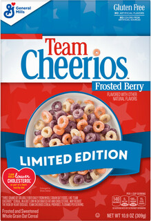 General Mills Team Cheerios Limited Edition Cereal