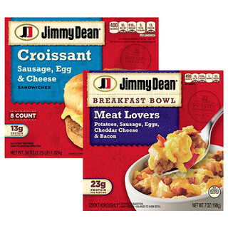 Jimmy Dean Breakfast Bowls & Sandwiches