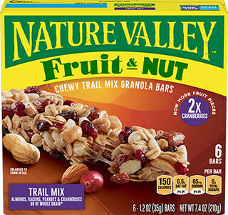 Nature Valley Fruit & Nut Trail Mix Bars