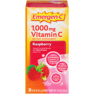 Emergen-C 1000mg Vitamin C - Raspberry