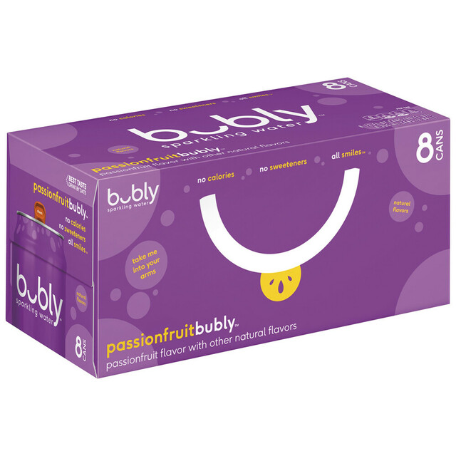 Bubly Sparkling Water Passionfruit