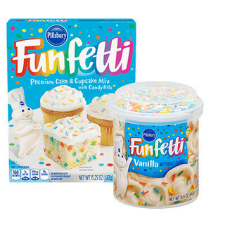 Funfetti Cake Mix & Frosting