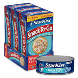 StarKist® Chunk Light Tuna Can in Water & Snack to Go 3 pack