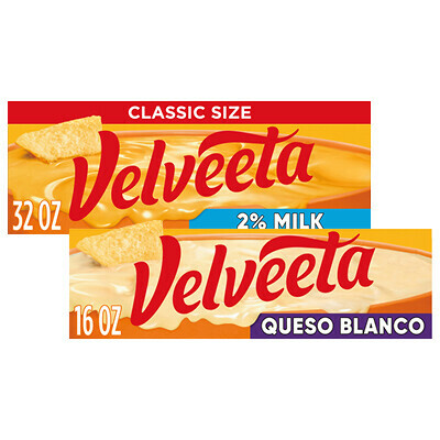 VELVEETA® Reduced Fat Cheese & Queso Blanco