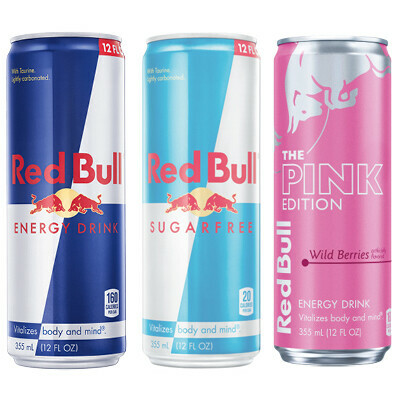 Red Bull 12 oz. All Varieties
