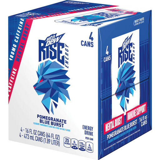 Mountain Dew Energy - Pomegranate Blue Burst