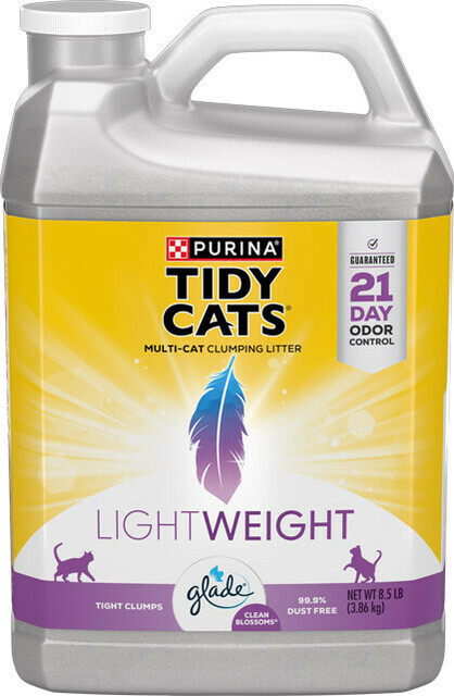 Tidy Cats LightWeight with Glade Clumping Litter