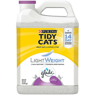 Tidy Cats LightWeight with Glade Clumping Litter