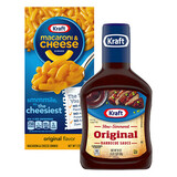 Kraft Macaroni & Cheese and Barbecue Sauce