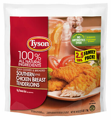 Tyson® Southern Chicken Breast Tenderloins