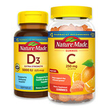 Nature Made Vitamin D3 5,000 IU & Vitamin C Adult Gummies