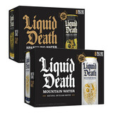 Liquid Death Sparkling & Mountain Water