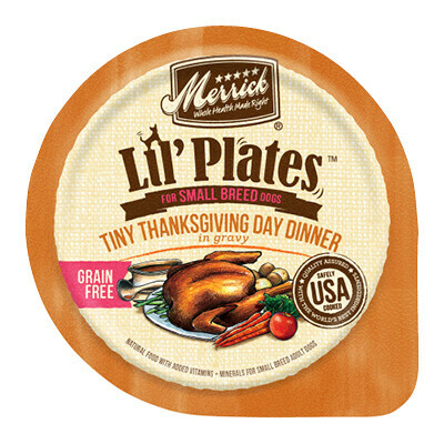 Merrick Lil' Plates Tiny Thanksgiving Day Dinner Wet Dog Food