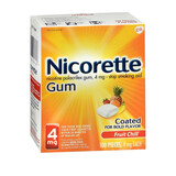Nicorette Fruit Chill Gum 