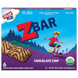 Clif KID Zbar Organic Bars | Chocolate Chip