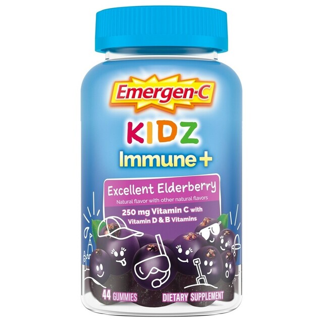 Emergen-C Kidz Elderberry Gummies Immune Support