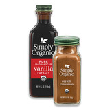 Simply Organic Vanilla Extract & Cinnamon