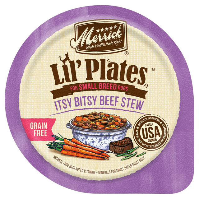 Merrick Lil' Plates Itsy Bitsy Beef Stew Wet Dog Food