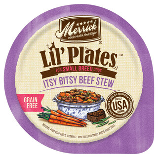 Merrick Lil' Plates Itsy Bitsy Beef Stew Wet Dog Food