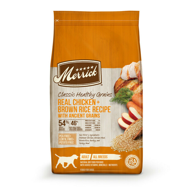 Merrick Healthy Grains With Chicken and Brown Rice Dry Dog Food