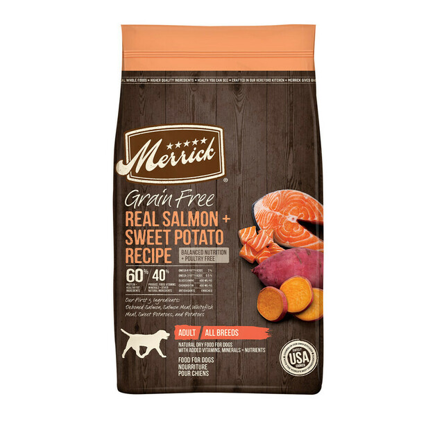 Merrick Grain Free With Real Salmon and Sweet Potato Dry Dog Food