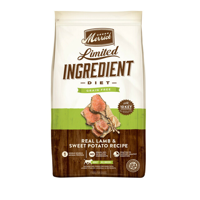 Merrick Limited Ingredient Diet Grain Free Lamb and Sweet Potato Dry Dog Food