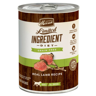 Merrick Limited Ingredient Diet Grain Free Real Lamb Recipe Wet Dog Food