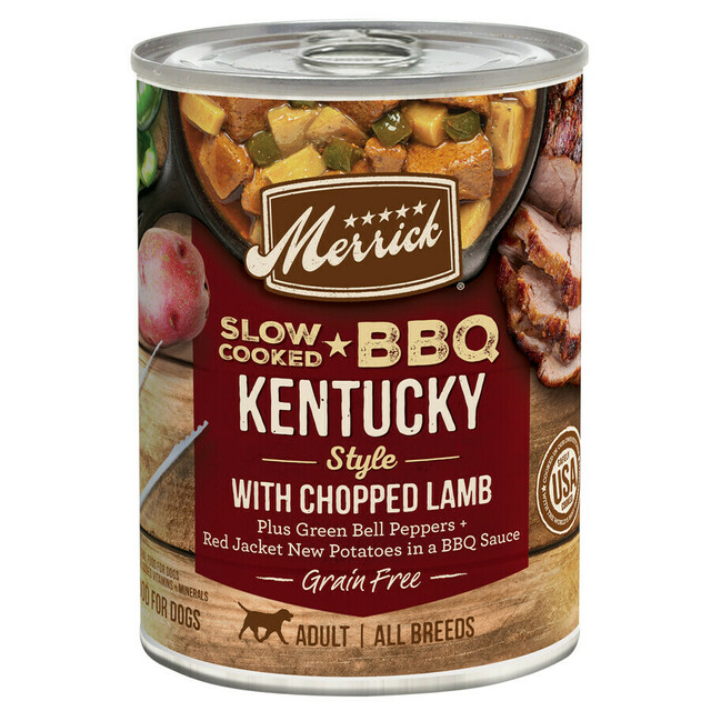 Merrick Grain Free Slow-Cooked BBQ Kentucky Style With Lamb Wet Dog Food