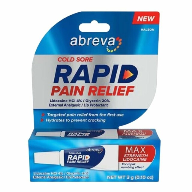 Abreva Rapid Pain Relief
