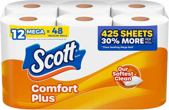 Scott ComfortPlus Bath Tissue