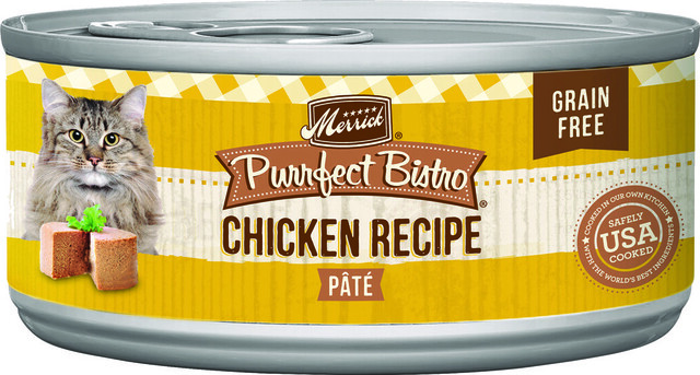 Merrick Purrfect Bistro Grain Free Chicken Recipe Wet Cat Food