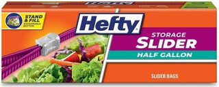 Hefty® Slider Bag Storage - Half Gallon