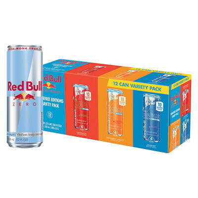 Red Bull Zero & Sugar Free Variety Pack