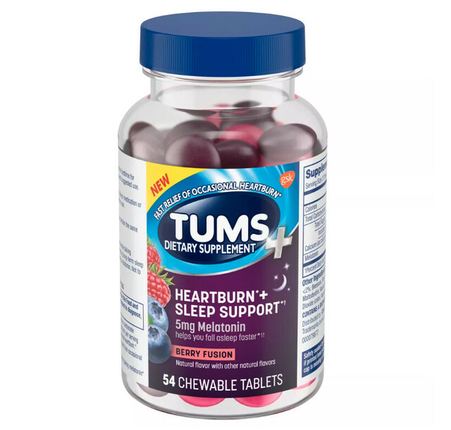 TUMS® Gummy Bites + Sleep - Berry Fusion