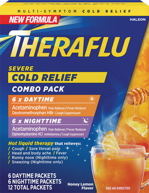 Theraflu® Day/Night Severe Cold Relief