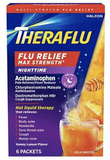 Theraflu® Night Time Flu Relief Max Strength