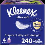 Kleenex Ultra Soft Facial Tissues
