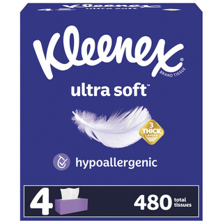 Kleenex Ultra Soft Facial Tissues