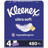 Kleenex Ultra Soft Facial Tissues