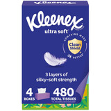 Kleenex Ultra Soft Facial Tissues