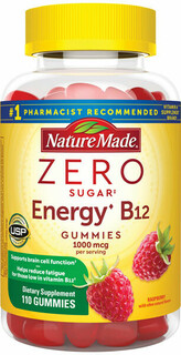 Nature Made Zero Sugar Energy B12 Gummies