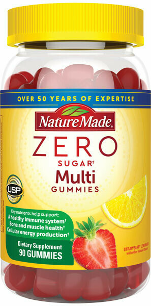 Nature Made Zero Sugar Multi Gummies