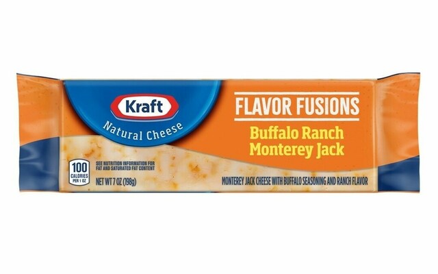 KRAFT Natural Cheese Flavor Fusions - Buffalo Ranch Monterey Jack