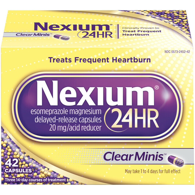 Nexium® Heartburn Relief Clear Minis