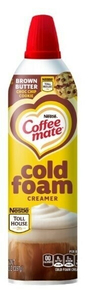 Coffee mate® Nestlé Toll House Brown Butter Chocolate Chip Cookie Cold Foam Creamer